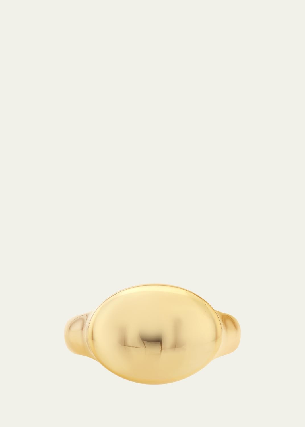 Lizzie Mandler Fine Jewelry 18K Yellow Gold East-West Knife Edge Ring