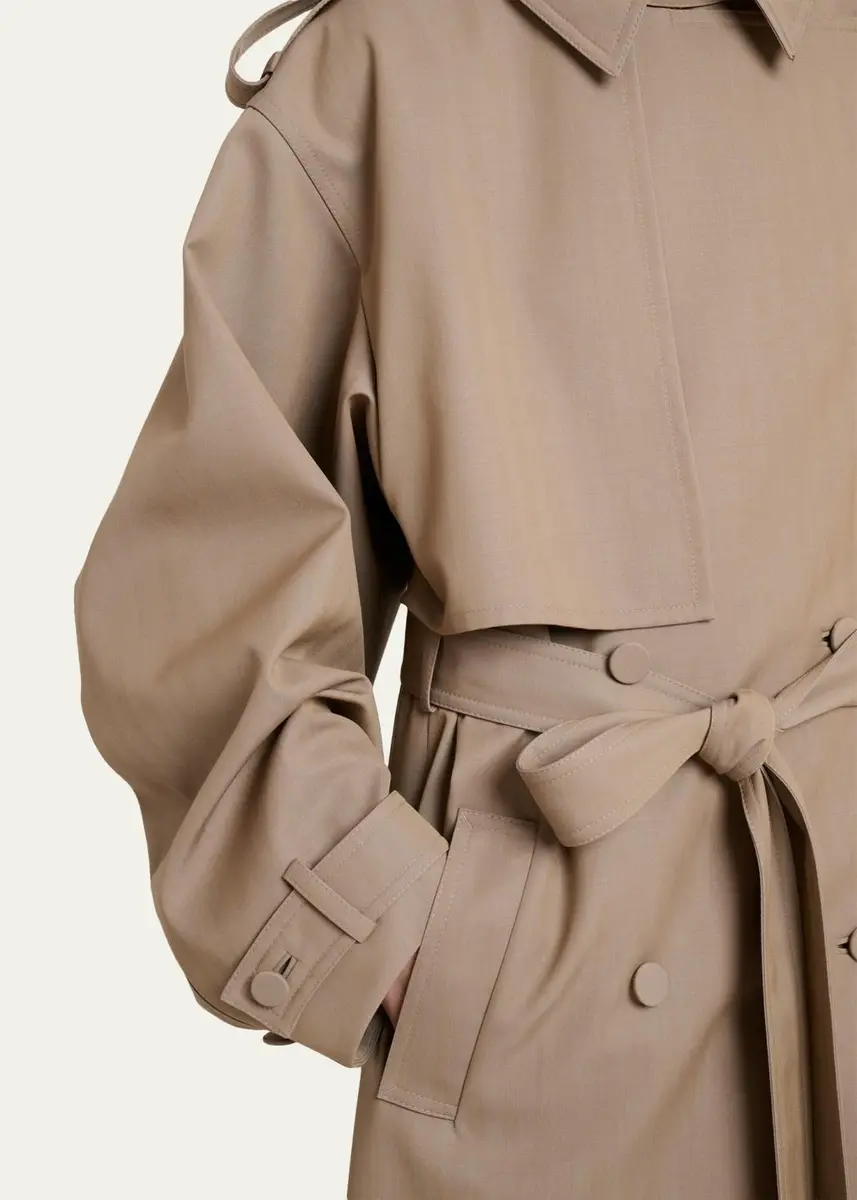 Gabriela Hearst Tellus Belted Long Trench Coat | Thumbnail 5 Gabriela Hearst Tellus Belted Long Trench Coat | Thumbnail 5