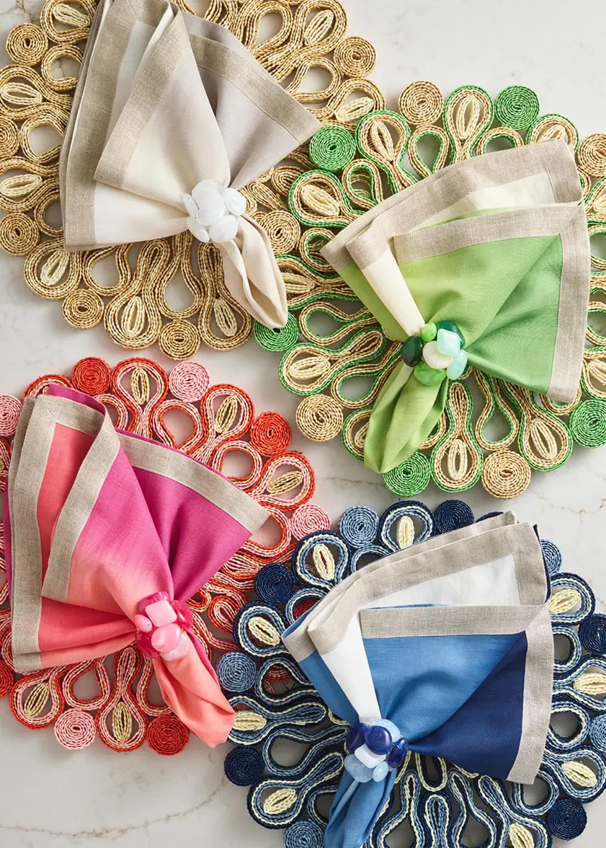 Kim Seybert Dip Dye Napkin | Thumbnail 4