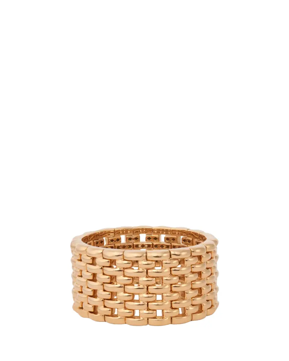 SIDNEY GARBER 18K Yellow Gold Stretch Mosaic Bracelet | Thumbnail 2 SIDNEY GARBER 18K Yellow Gold Stretch Mosaic Bracelet | Thumbnail 2