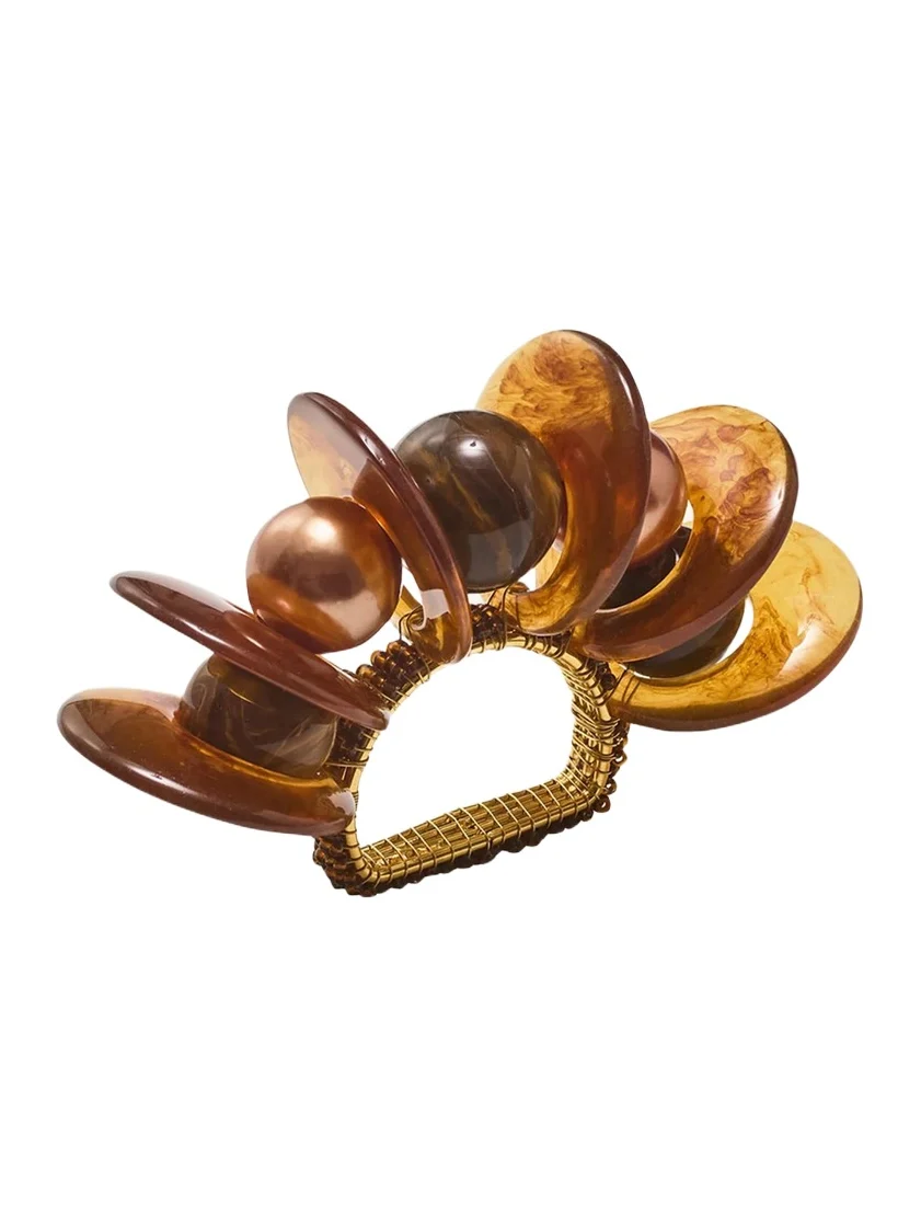 Kim Seybert Tortoise Calypso Napkin Ring