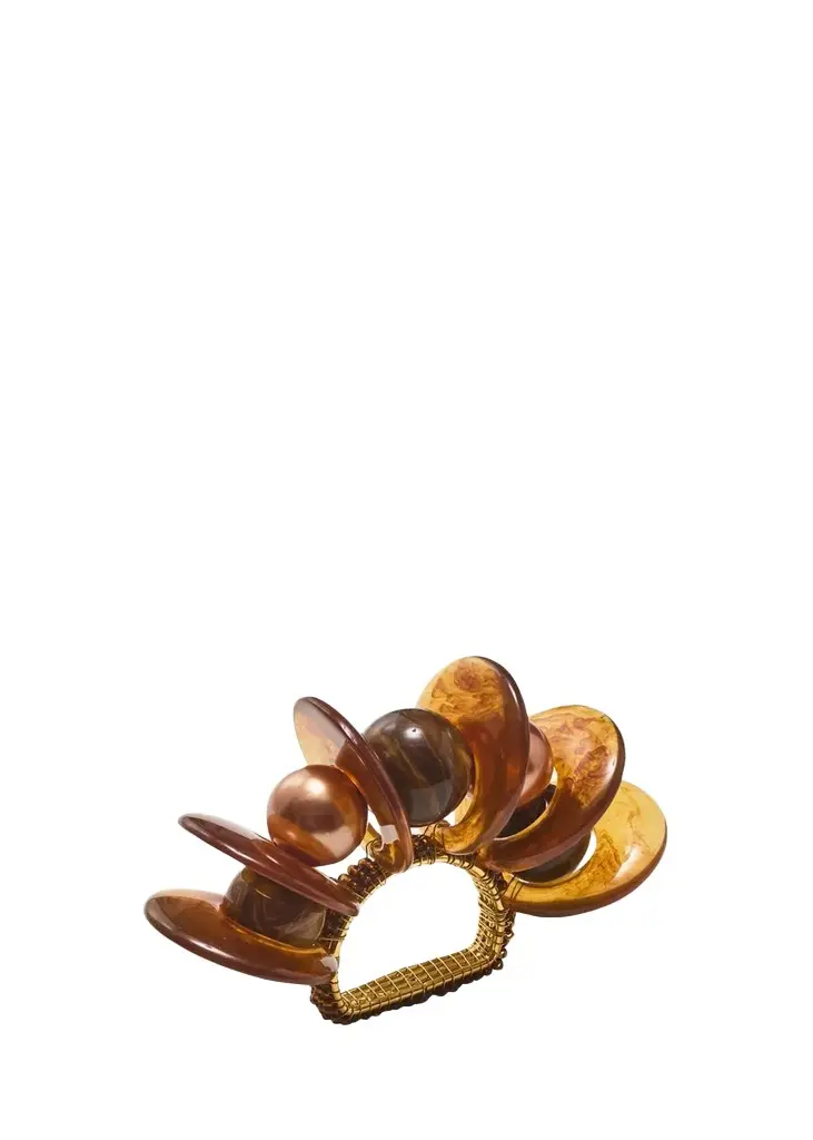 Tortoise Calypso Napkin Ring