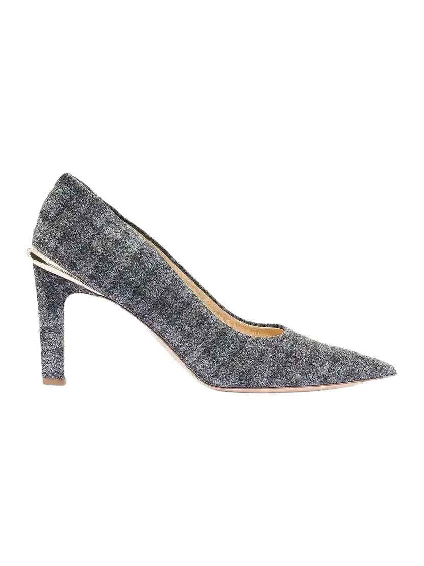 Gabriela Hearst Edwina 75MM Bouclé-Effect Leather Pumps