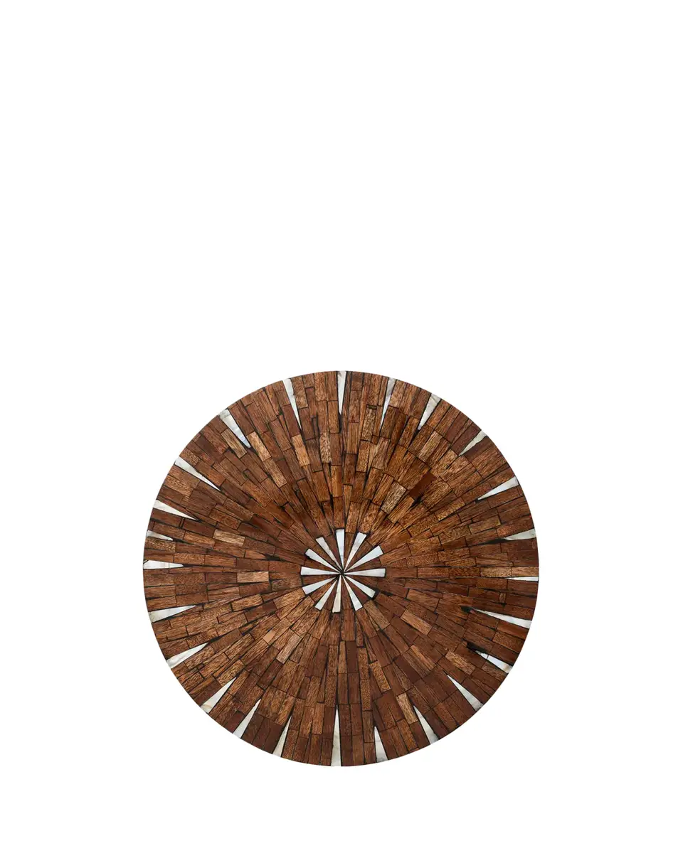 Kim Seybert Halo Wood Placemat | Thumbnail 2 Kim Seybert Halo Wood Placemat | Thumbnail 2