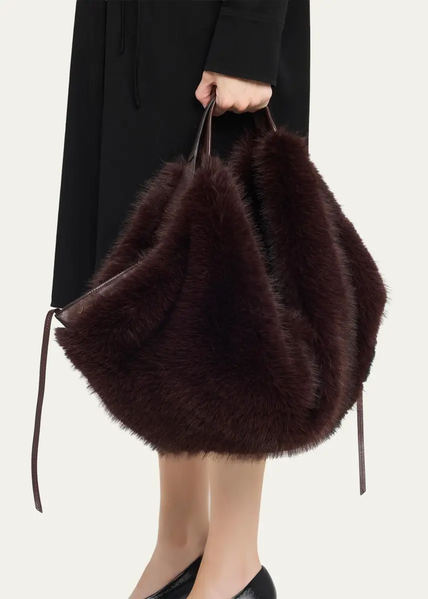 3.1 Phillip Lim Luna Medium Faux Fur Shoulder Bag | Thumbnail 2 3.1 Phillip Lim Luna Medium Faux Fur Shoulder Bag | Thumbnail 2