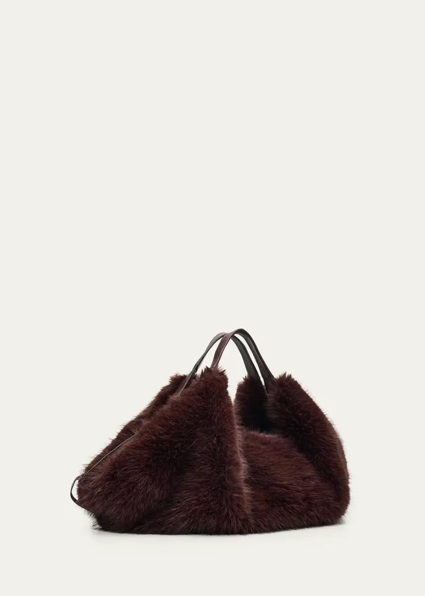 3.1 Phillip Lim Luna Medium Faux Fur Shoulder Bag | Thumbnail 3 3.1 Phillip Lim Luna Medium Faux Fur Shoulder Bag | Thumbnail 3