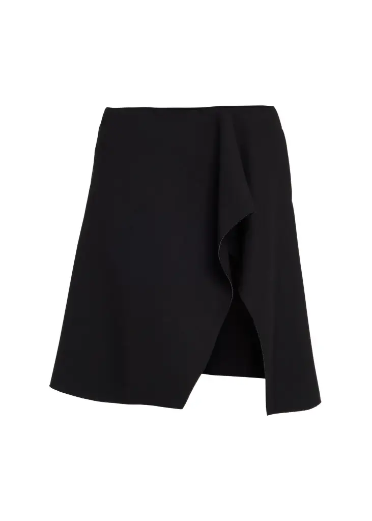Short Slit Scuba Skirt Short Slit Scuba Skirt