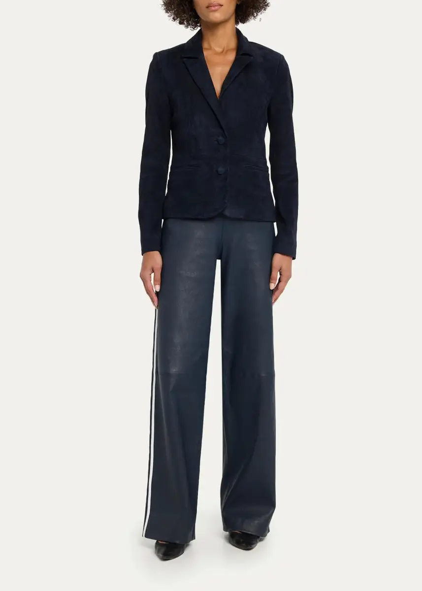 Sprwmn Claire Suede Blazer | Thumbnail 2 Sprwmn Claire Suede Blazer | Thumbnail 2