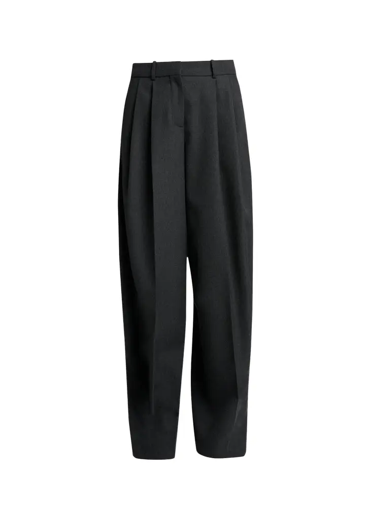 Wool Pleated Balloon Pants Wool Pleated Balloon Pants