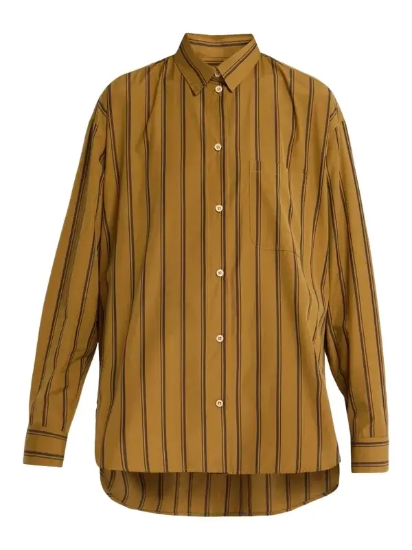 Jamie Haller The Essential Striped Cotton Button-Down Shirt