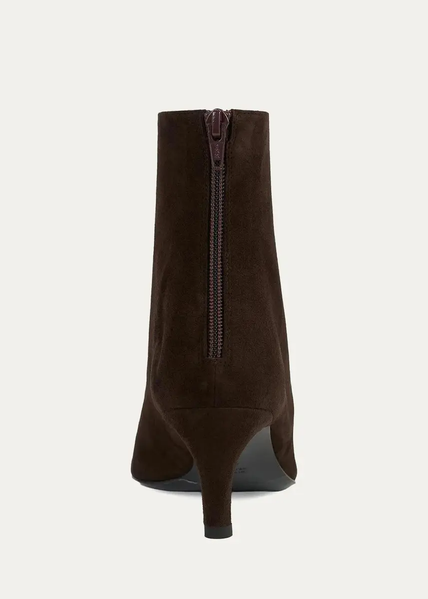 TOTEME Suede Zip-Up Ankle Boots | Thumbnail 2 TOTEME Suede Zip-Up Ankle Boots | Thumbnail 2