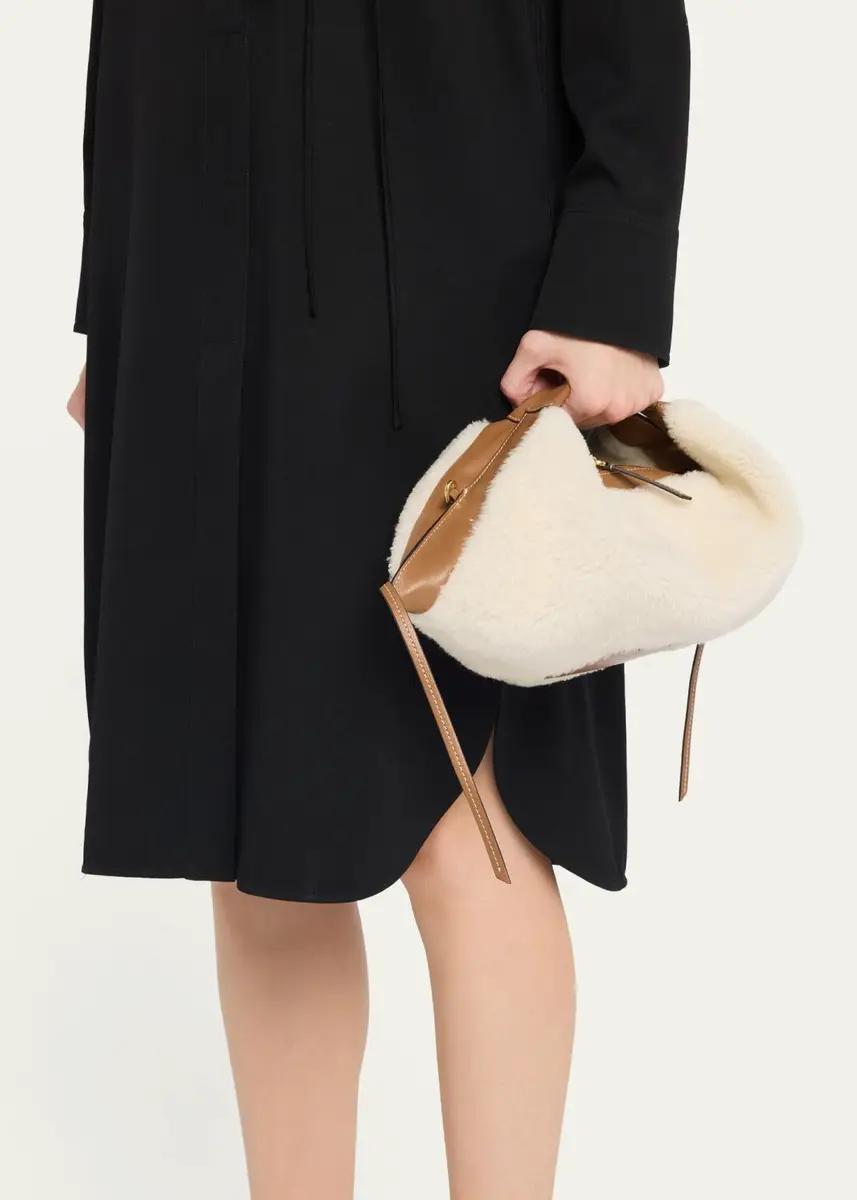 3.1 Phillip Lim Luna Mini Sherpa Top-Handle Bag | Thumbnail 2 3.1 Phillip Lim Luna Mini Sherpa Top-Handle Bag | Thumbnail 2