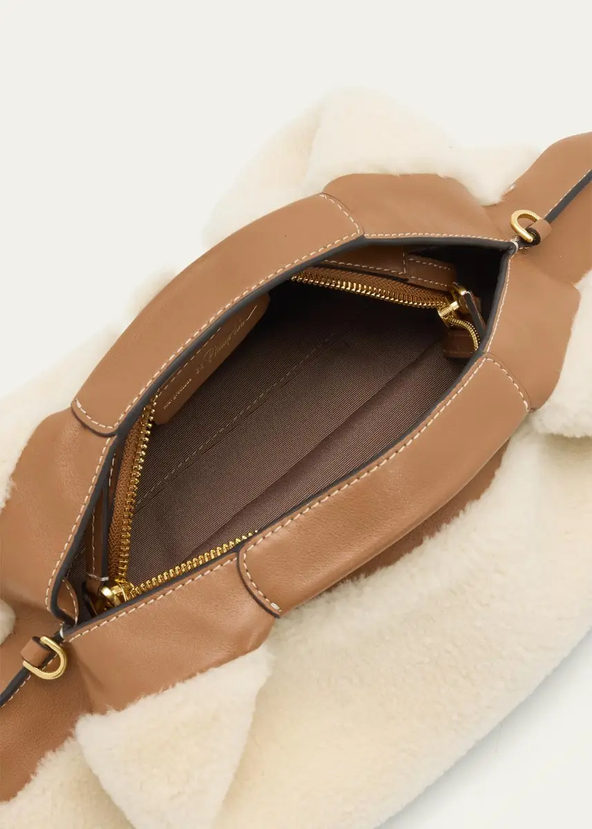 3.1 Phillip Lim Luna Mini Sherpa Top-Handle Bag | Thumbnail 4 3.1 Phillip Lim Luna Mini Sherpa Top-Handle Bag | Thumbnail 4