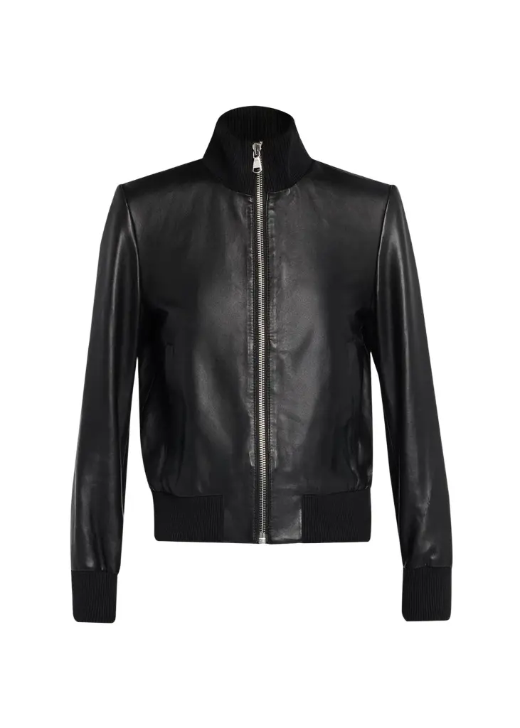 Sprwmn Jil Leather Bomber Jacket