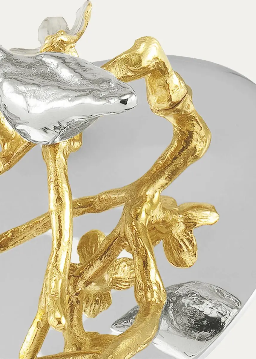 Michael Aram Lovebirds Silver & Gold Trinket Box | Thumbnail 4 Michael Aram Lovebirds Silver & Gold Trinket Box | Thumbnail 4