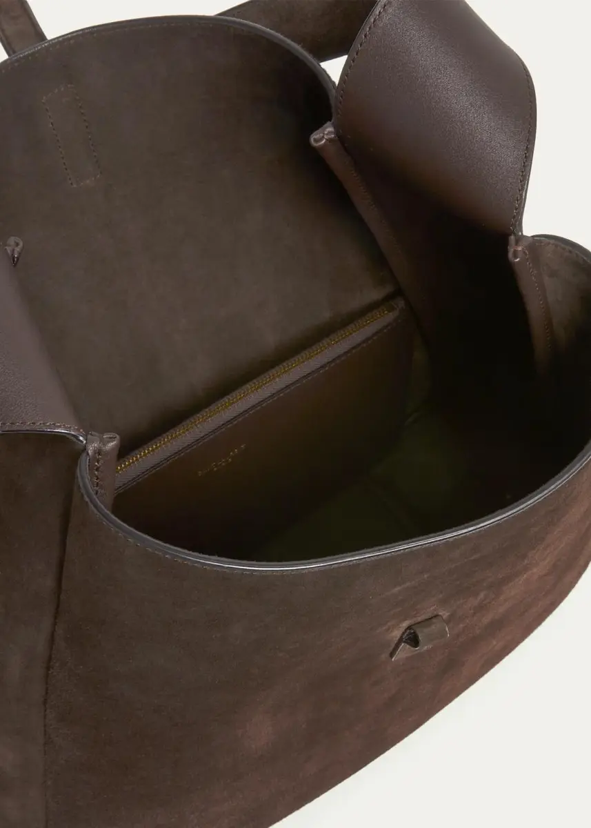 Saint Laurent Le 5 à 7 Large Shoulder Bag in Suede | Thumbnail 6 Saint Laurent Le 5 à 7 Large Shoulder Bag in Suede | Thumbnail 6