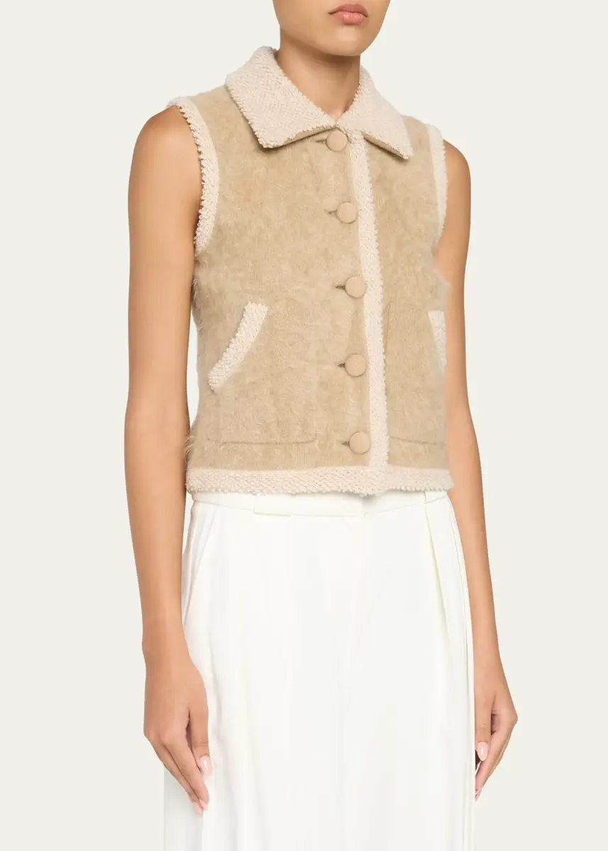 Guest In Residence Grizzly Wrangler Cashmere Vest | Thumbnail 4 Guest In Residence Grizzly Wrangler Cashmere Vest | Thumbnail 4
