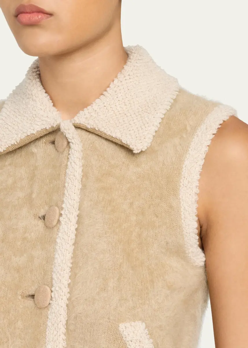 Guest In Residence Grizzly Wrangler Cashmere Vest | Thumbnail 5 Guest In Residence Grizzly Wrangler Cashmere Vest | Thumbnail 5