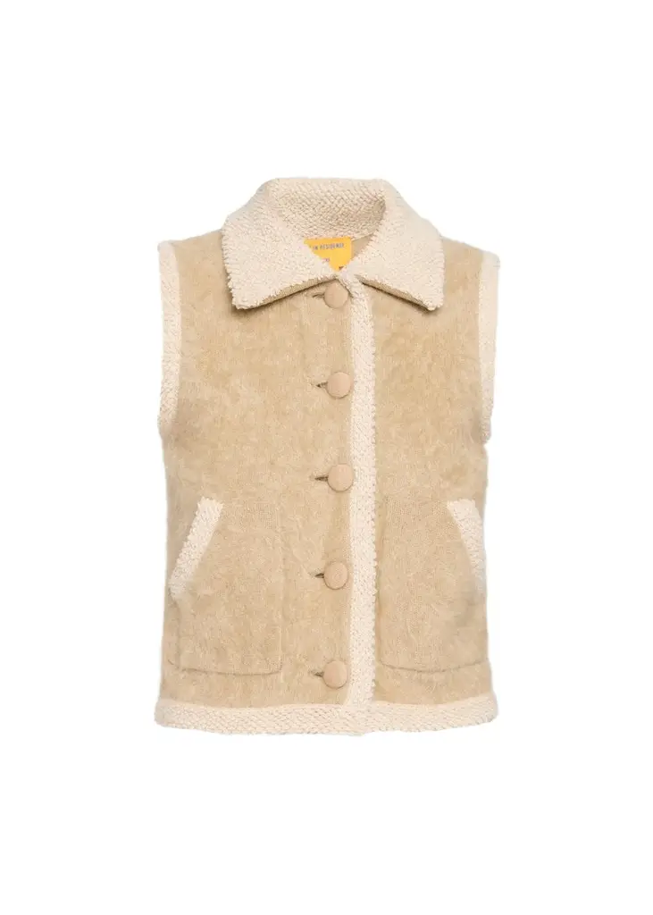 Guest In Residence Grizzly Wrangler Cashmere Vest