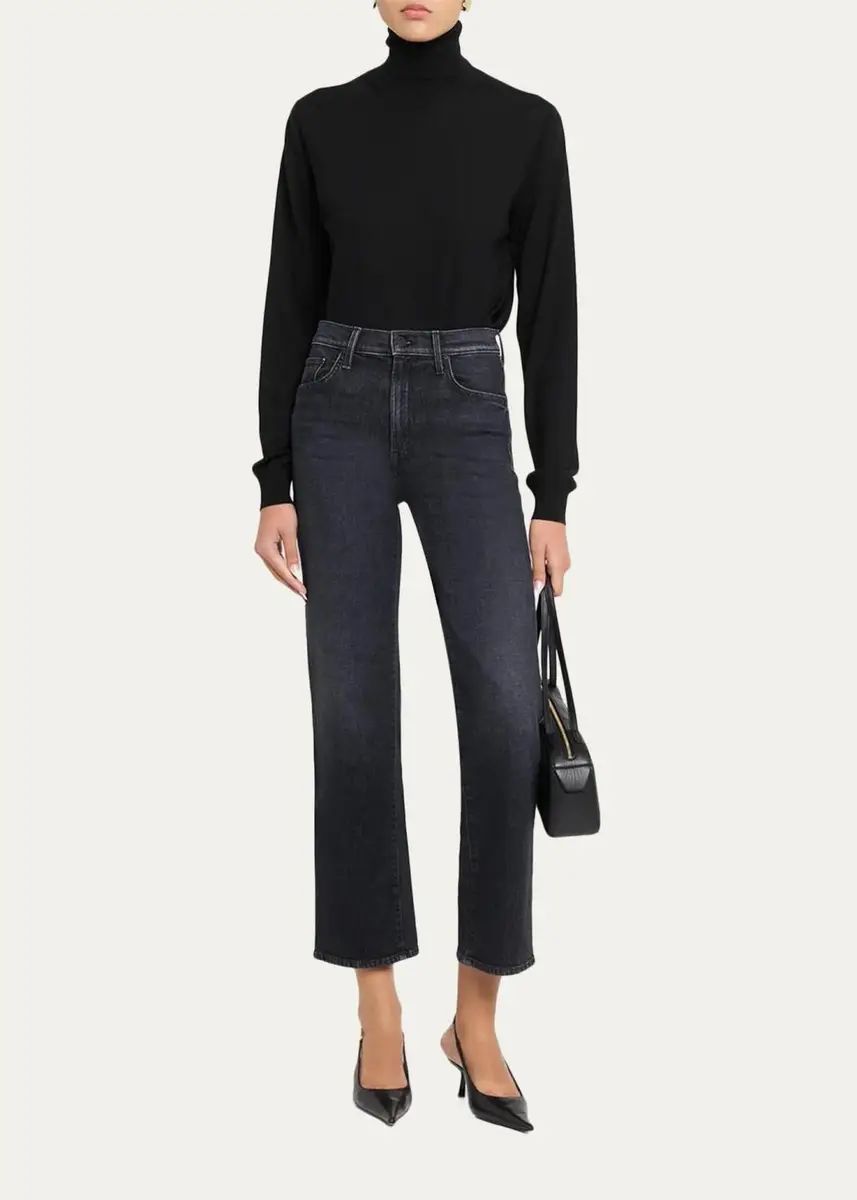 Mother The Lil Rambler Straight-Leg Jeans | Thumbnail 2 Mother The Lil Rambler Straight-Leg Jeans | Thumbnail 2
