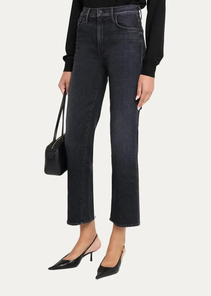 Mother The Lil Rambler Straight-Leg Jeans | Thumbnail 4 Mother The Lil Rambler Straight-Leg Jeans | Thumbnail 4