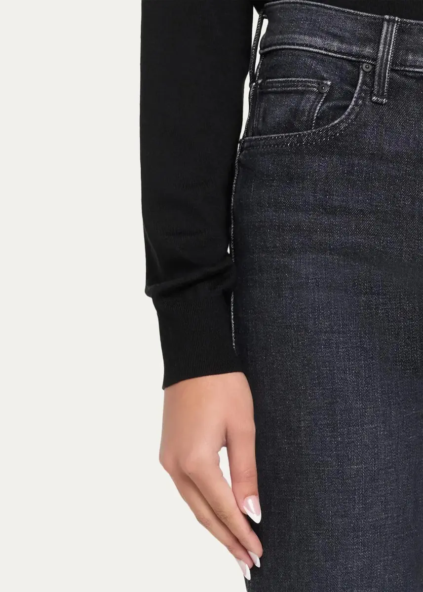 Mother The Lil Rambler Straight-Leg Jeans | Thumbnail 5 Mother The Lil Rambler Straight-Leg Jeans | Thumbnail 5