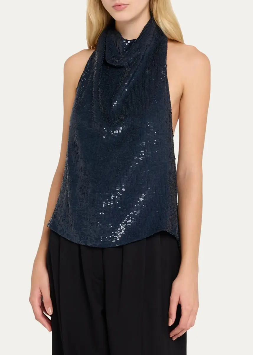 TWP Friday Night Sequined Top | Thumbnail 4 TWP Friday Night Sequined Top | Thumbnail 4