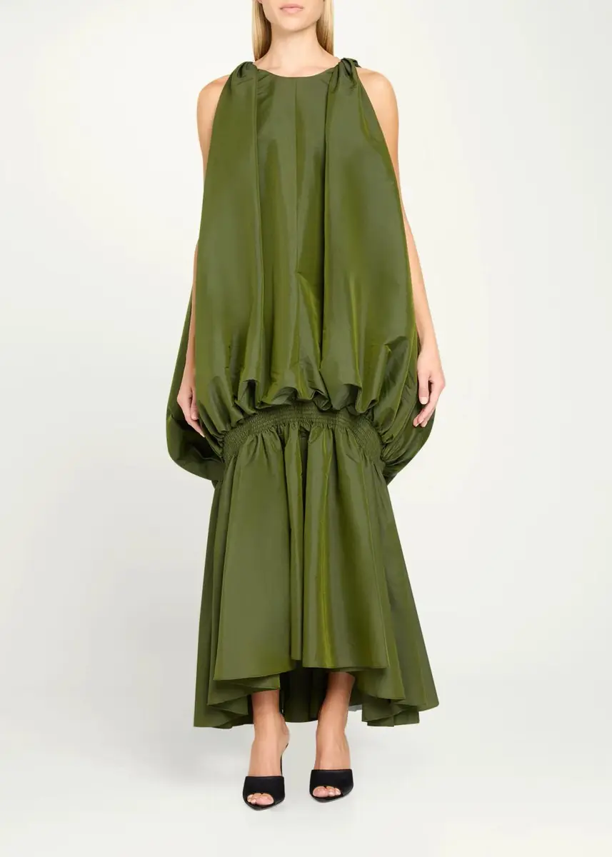 Christopher John Rogers Silk Jellyfish Gown | Thumbnail 2 Christopher John Rogers Silk Jellyfish Gown | Thumbnail 2