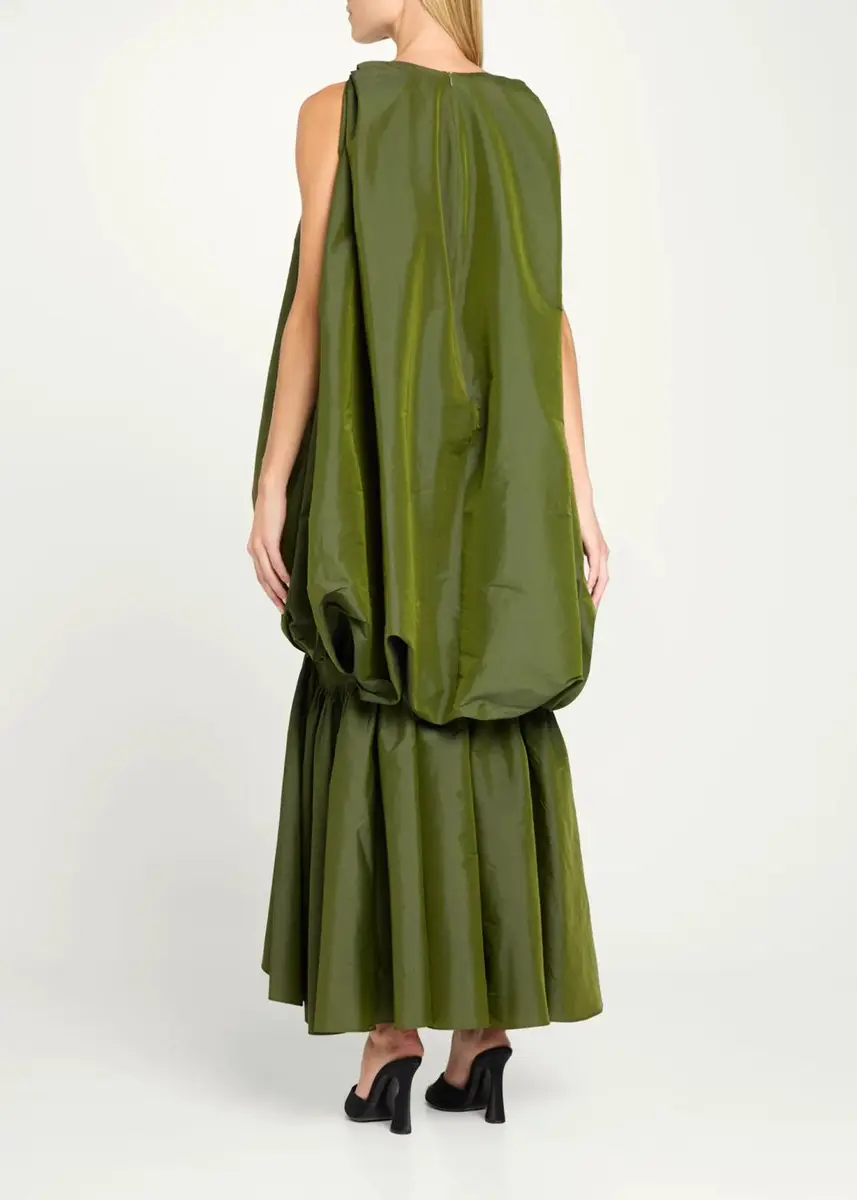 Christopher John Rogers Silk Jellyfish Gown | Thumbnail 3 Christopher John Rogers Silk Jellyfish Gown | Thumbnail 3