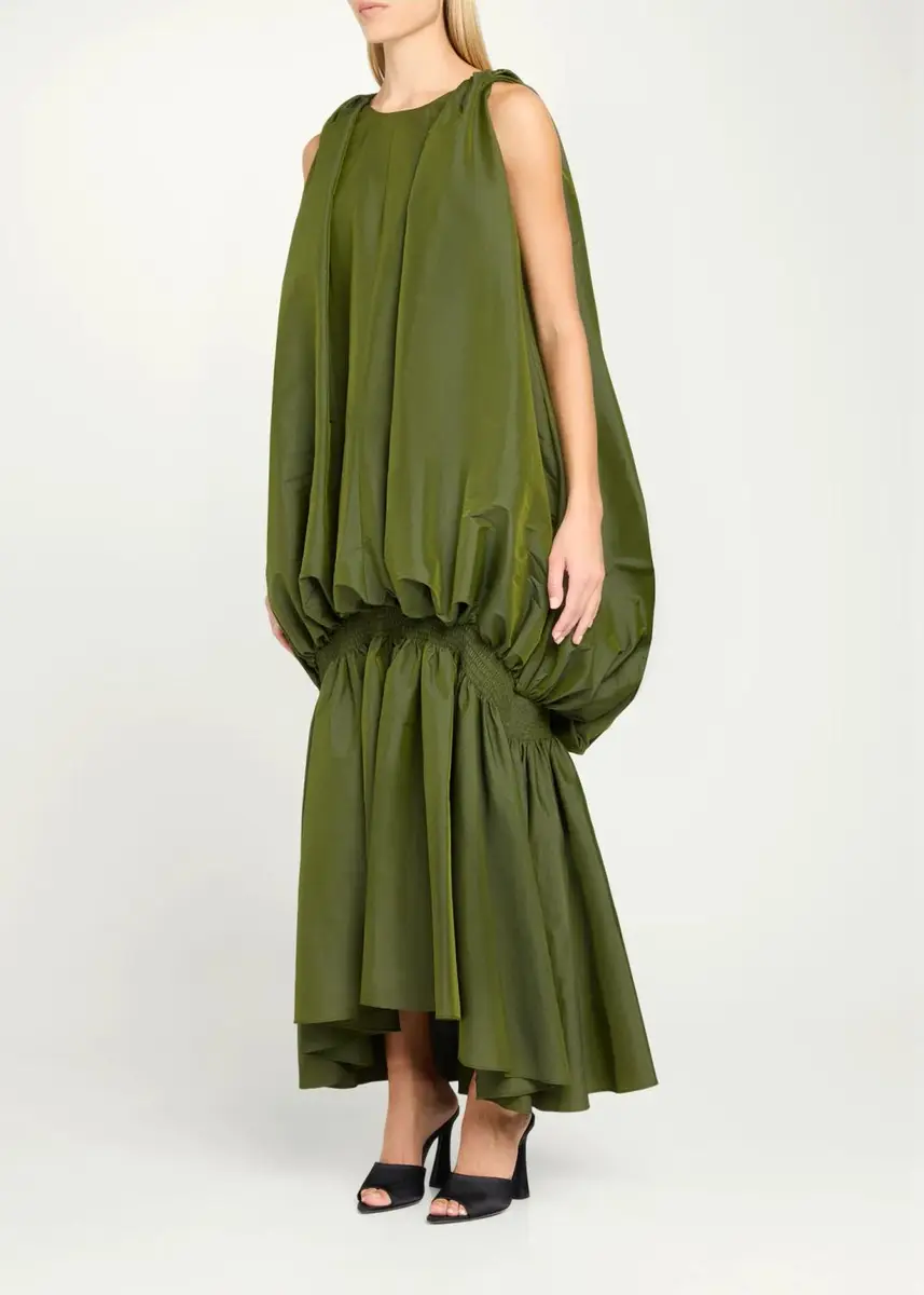 Christopher John Rogers Silk Jellyfish Gown | Thumbnail 4 Christopher John Rogers Silk Jellyfish Gown | Thumbnail 4