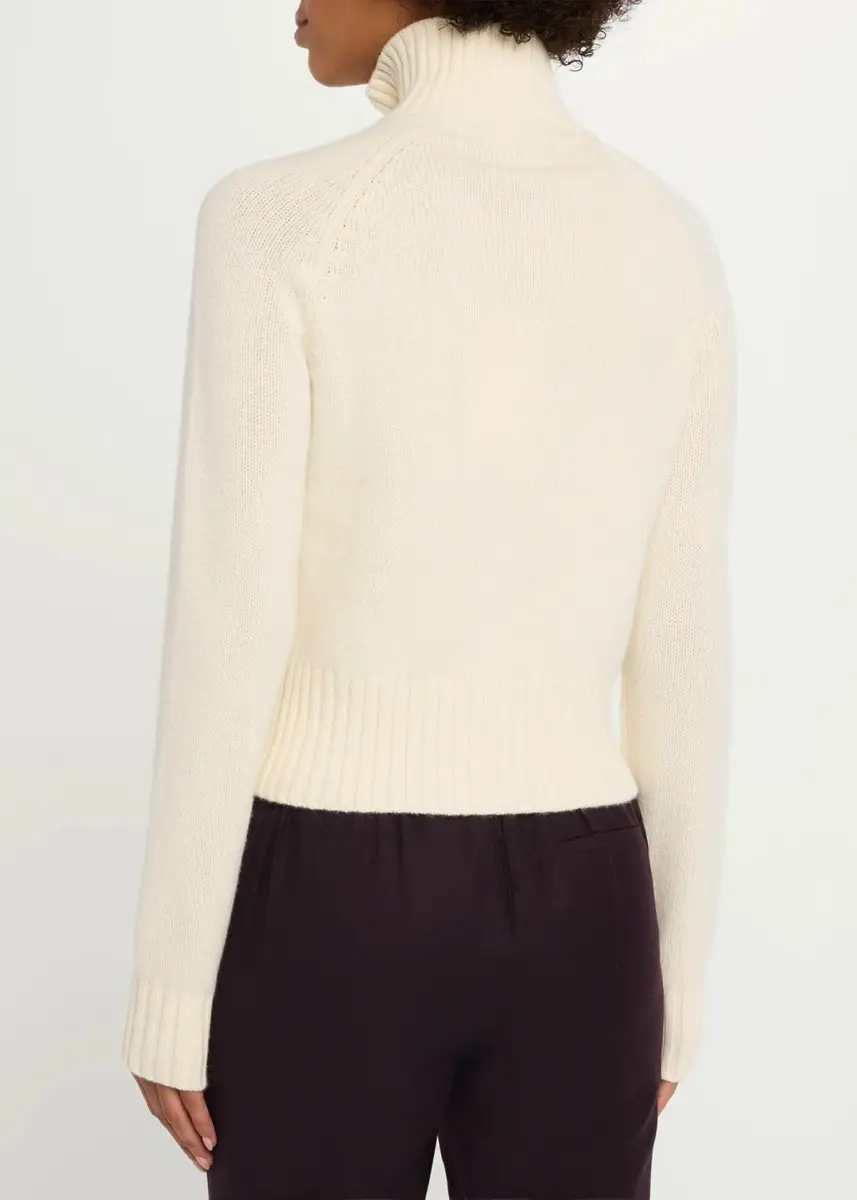 Theory Raglan-Sleeve Zip Wool Knit Cardigan | Thumbnail 3