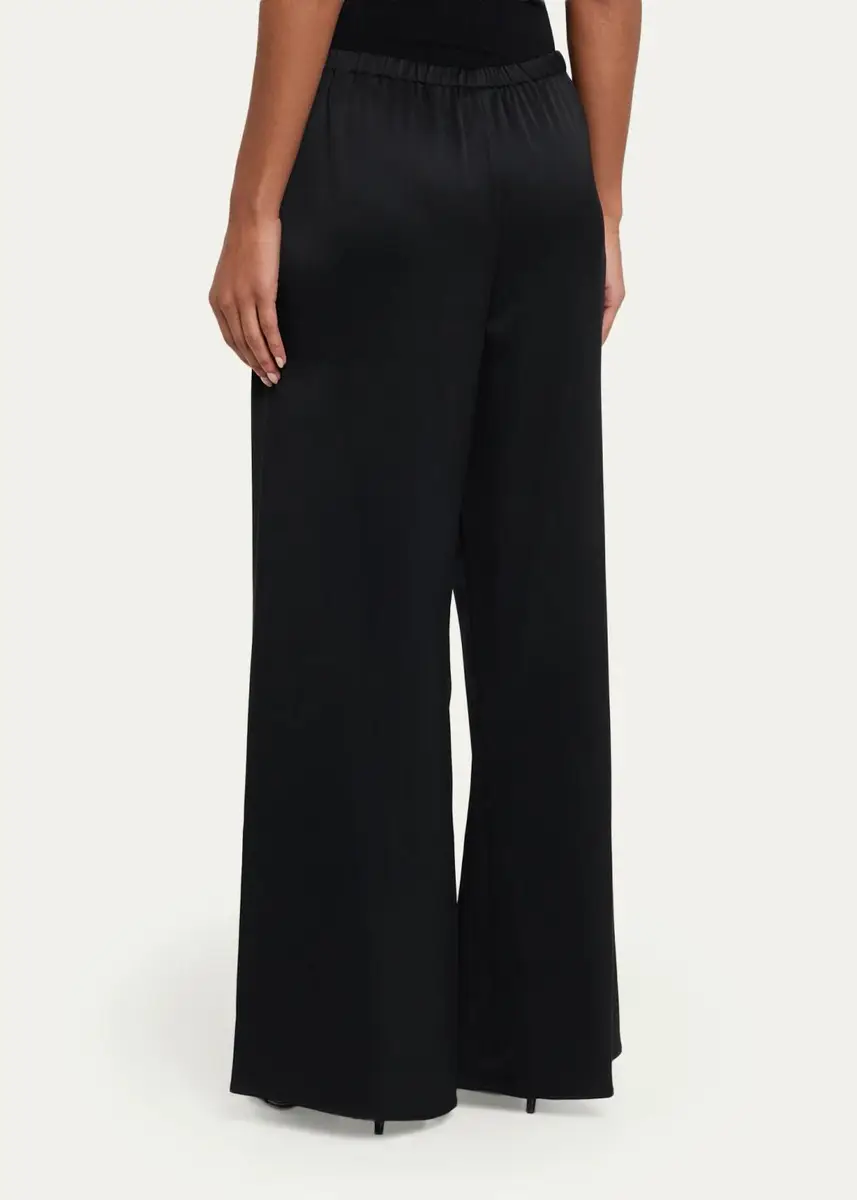 Simkhai Roni Satin Wide-Leg Pants | Thumbnail 7 Simkhai Roni Satin Wide-Leg Pants | Thumbnail 7