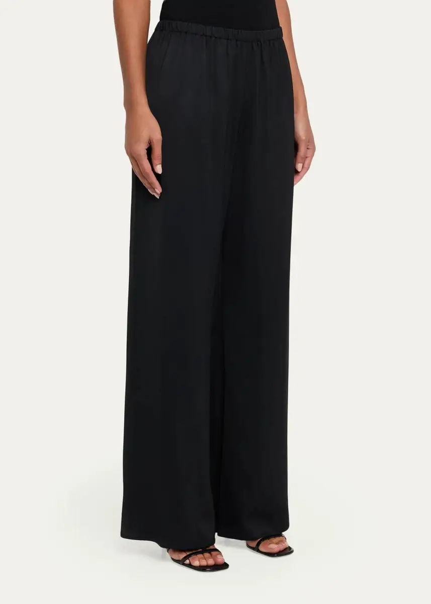 Simkhai Roni Satin Wide-Leg Pants | Thumbnail 8 Simkhai Roni Satin Wide-Leg Pants | Thumbnail 8