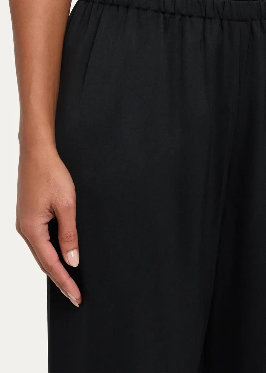 Simkhai Roni Satin Wide-Leg Pants | Thumbnail 9 Simkhai Roni Satin Wide-Leg Pants | Thumbnail 9