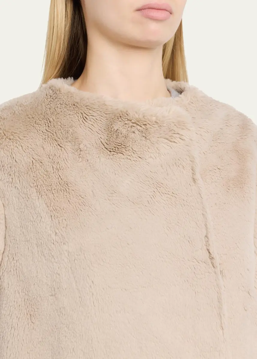 Maria McManus Faux Fur Long Car Coat | Thumbnail 5 Maria McManus Faux Fur Long Car Coat | Thumbnail 5