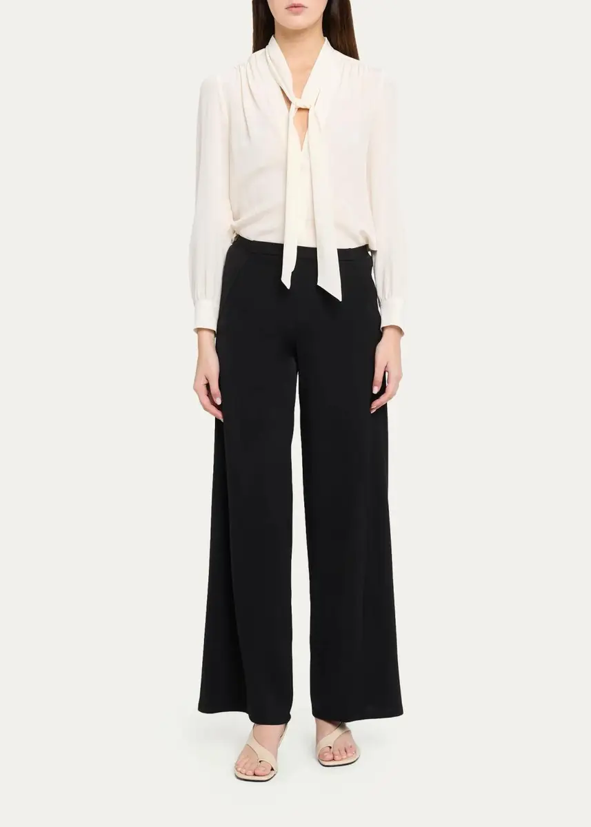 Christopher Esber Crepe Wide-Leg Trousers | Thumbnail 2