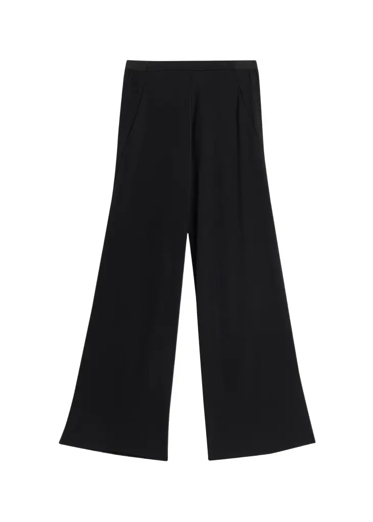 Crepe Wide-Leg Trousers Crepe Wide-Leg Trousers