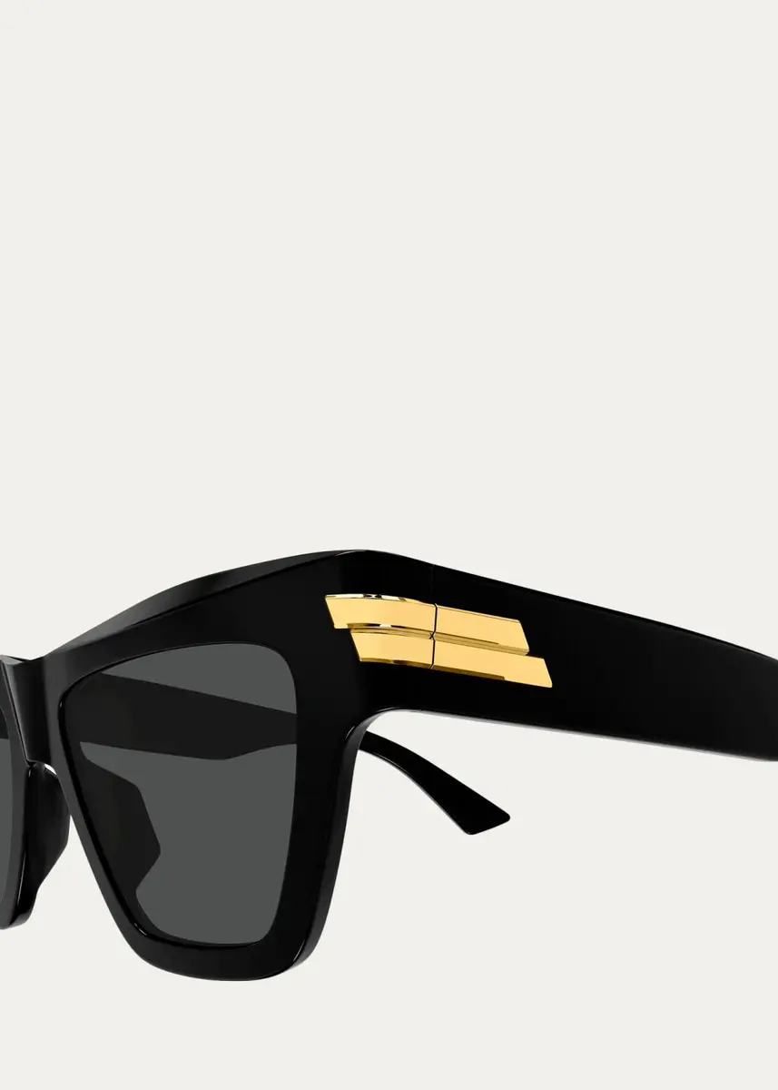 Bottega Veneta Ribbon Mitre 53MM Cat-Eye Sunglasses | Thumbnail 3 Bottega Veneta Ribbon Mitre 53MM Cat-Eye Sunglasses | Thumbnail 3
