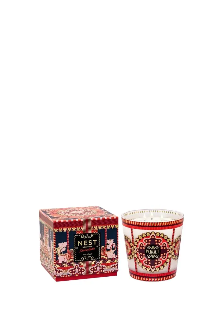x Pierre Marie Holiday 3-Wick Candle, 21.1 oz. x Pierre Marie Holiday 3-Wick Candle, 21.1 oz.