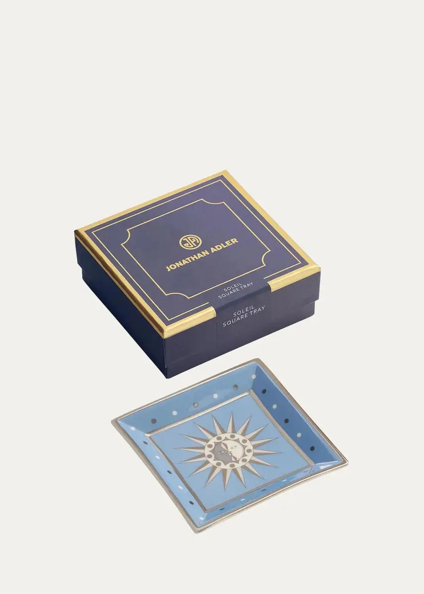 Jonathan Adler Soleil Square Porcelain Tray | Thumbnail 2 Jonathan Adler Soleil Square Porcelain Tray | Thumbnail 2