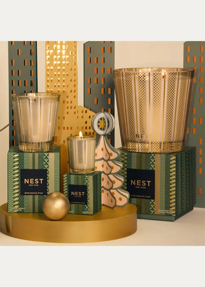 NEST New York Birchwood Pine Gold Classic Candle, 8.1 oz. | Thumbnail 2 NEST New York Birchwood Pine Gold Classic Candle, 8.1 oz. | Thumbnail 2