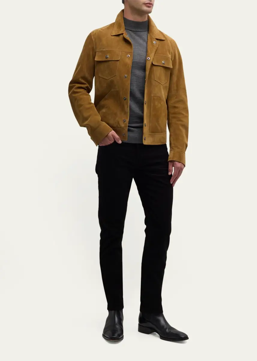 Tom Ford Men's Moleskin Slim-Fit Jeans | Thumbnail 2 Tom Ford Men's Moleskin Slim-Fit Jeans | Thumbnail 2