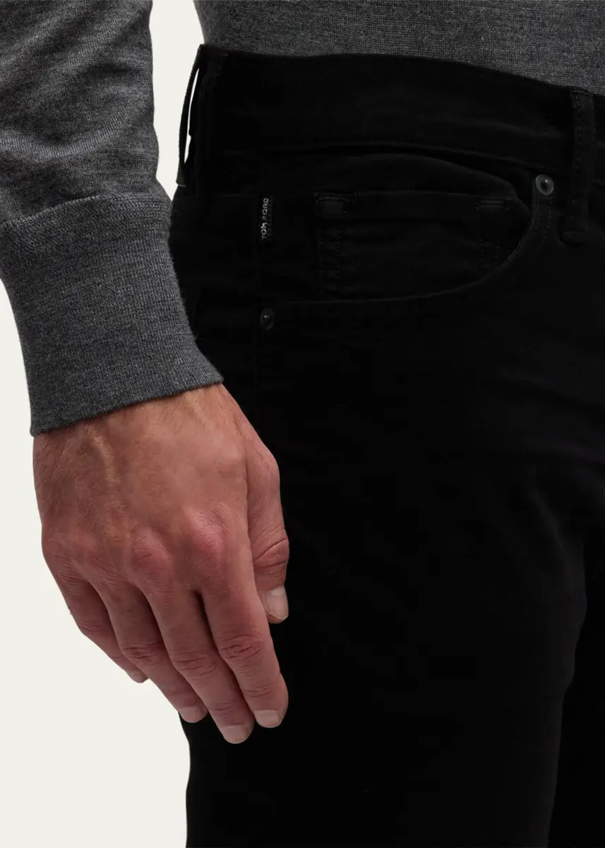 Tom Ford Men's Moleskin Slim-Fit Jeans | Thumbnail 5 Tom Ford Men's Moleskin Slim-Fit Jeans | Thumbnail 5