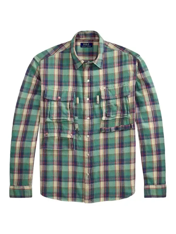 Men's Classic Fit Plaid Brushed Flannel Shirt Men's Classic Fit Plaid Brushed Flannel Shirt