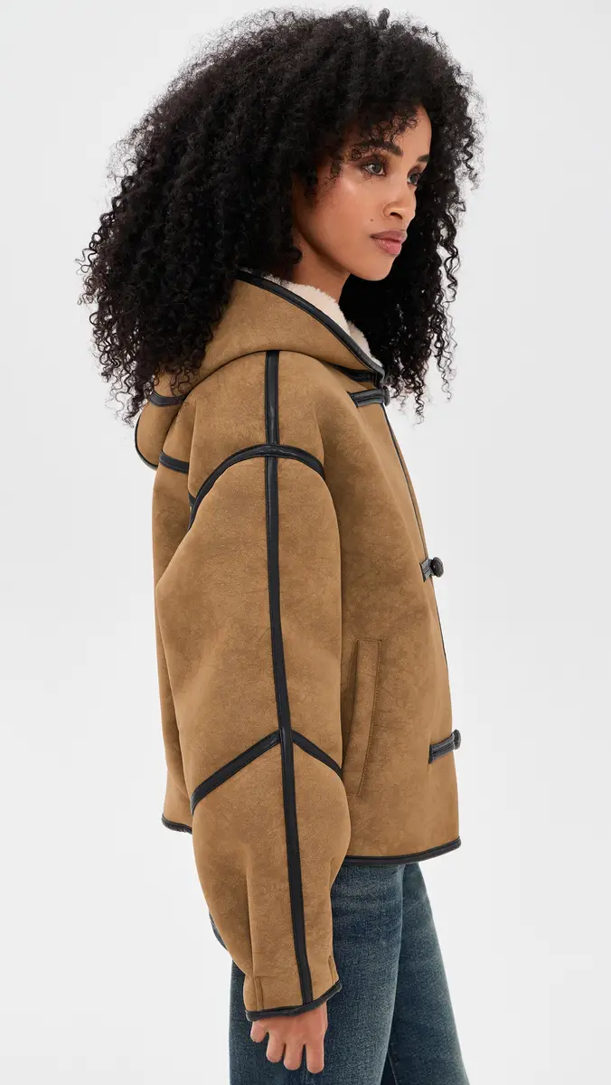 Stand Studio Fia Faux Suede Jacket | Thumbnail 4 Stand Studio Fia Faux Suede Jacket | Thumbnail 4