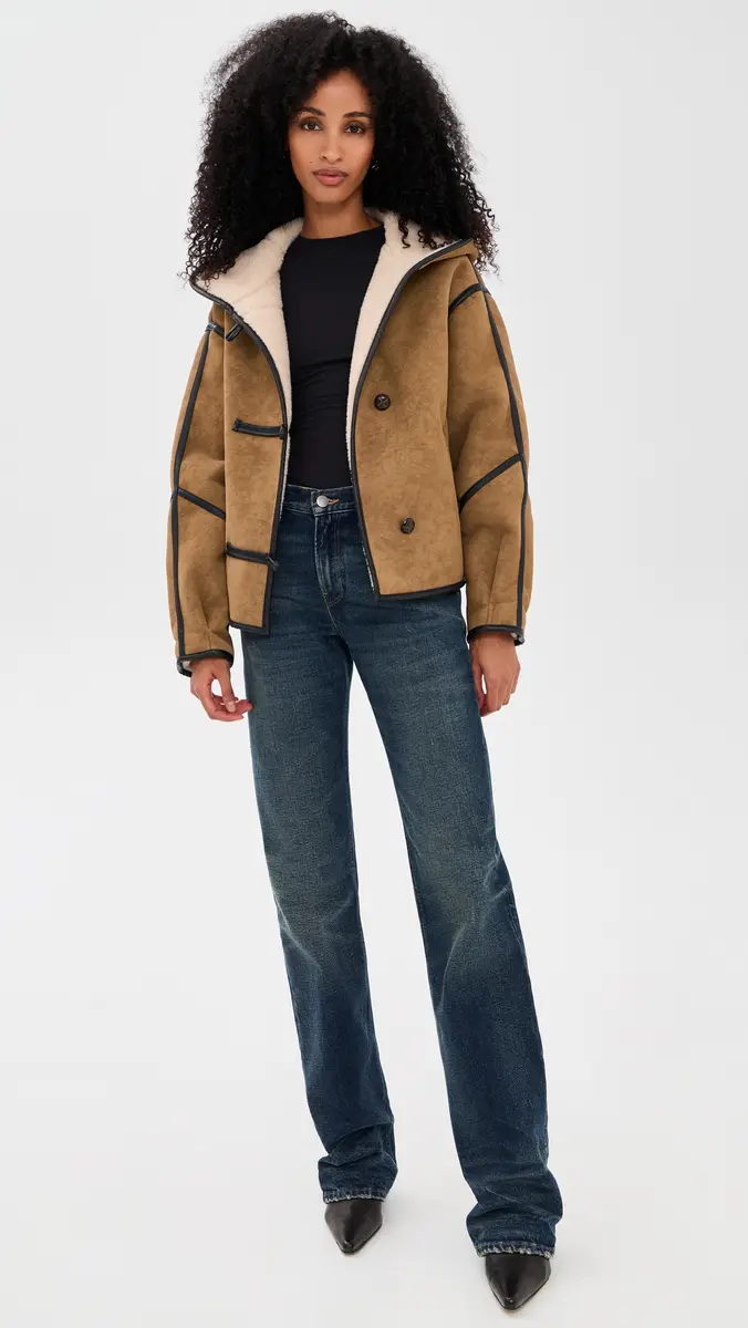 Stand Studio Fia Faux Suede Jacket | Thumbnail 5 Stand Studio Fia Faux Suede Jacket | Thumbnail 5
