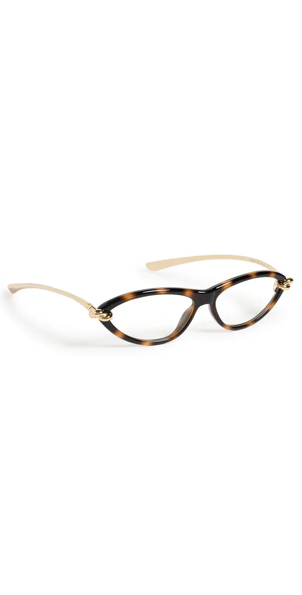 Bottega Veneta Tortoise Cateye Glasses