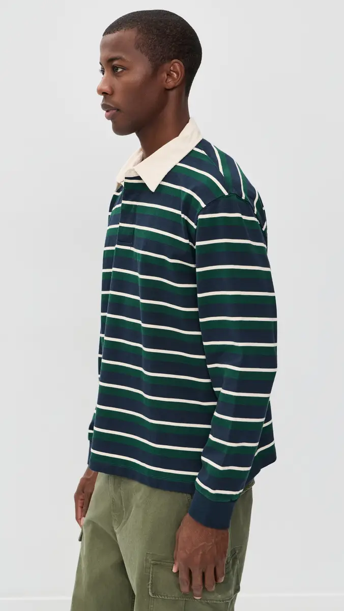 Madewell Long Sleeve Polo | Thumbnail 4 Madewell Long Sleeve Polo | Thumbnail 4