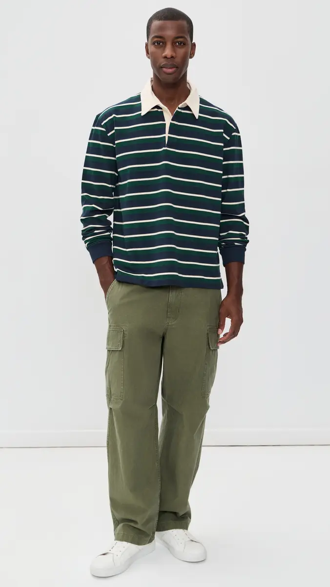 Madewell Long Sleeve Polo | Thumbnail 5 Madewell Long Sleeve Polo | Thumbnail 5