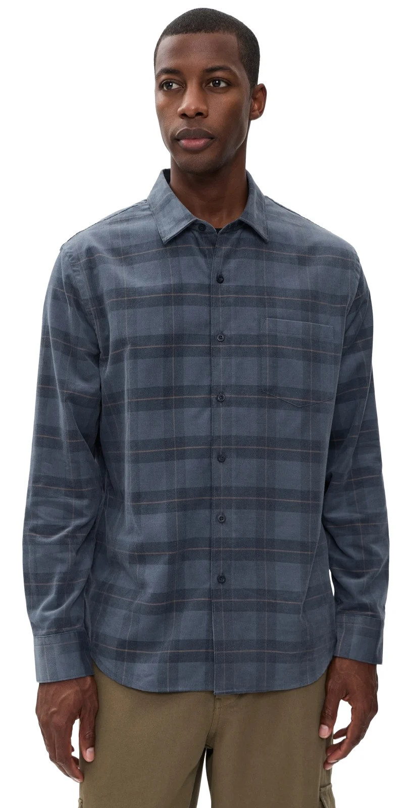 Corduroy Hamilton Plaid Long Sleeve Corduroy Hamilton Plaid Long Sleeve